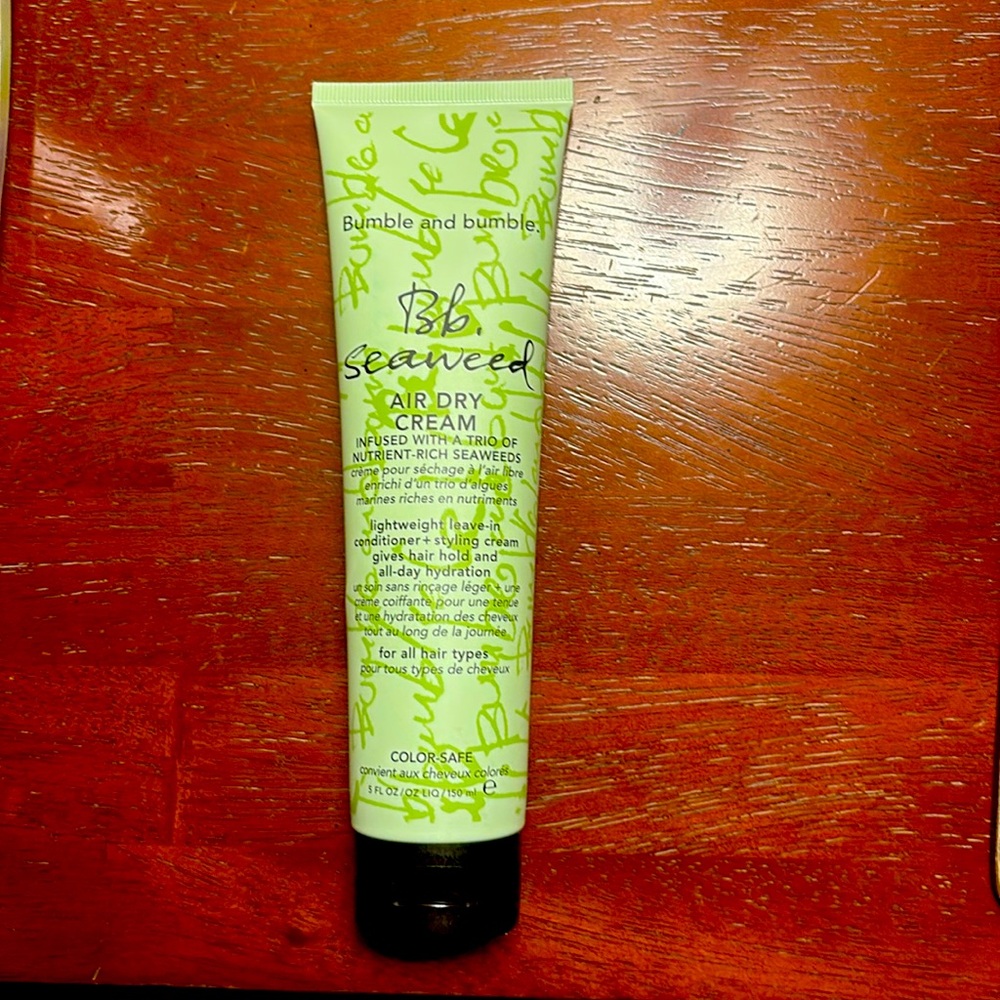 NWT Bumble and bumble Seaweed Nourishing Air Dry Cream 5 oz